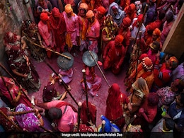 Holi 2024: All About Lathmar Holi Played In Mathura's Barsana Holi 2024: All About Lathmar Holi Played In Mathura's Barsana