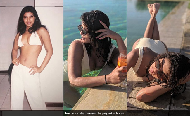 From Teen Bikini Throwback To Pastel Swimsuit In Tuscany, Priyanka Chopra's Best Swimwear Moments