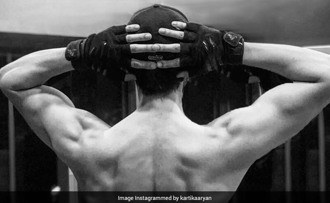 Kartik Aaryan's "Work In Progress" Pic Is All About His Chiselled Back