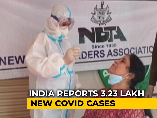 3.23 Lakh Fresh COVID-19 Cases In India, 2,771 Deaths In 24 Hours