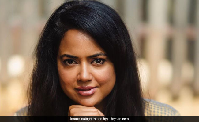 Actor Sameera Reddy And Kids, COVID-Positive, Are Trying To Keep Their "Spirits Up"