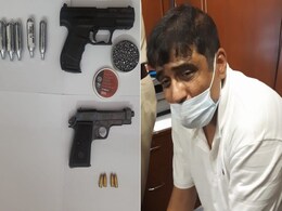 नाइट कर्फ्यू लगते ही अपराधियों पर नकेल, 2 विदेशी पिस्टल के साथ प्रॉपर्टी डीलर गिरफ्तार नाइट कर्फ्यू लगते ही अपराधियों पर नकेल, 2 विदेशी पिस्टल के साथ प्रॉपर्टी डीलर गिरफ्तार