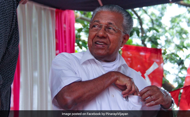 Kerala Chief Minister Pinarayi Vijayan Submits Resignation To Governor