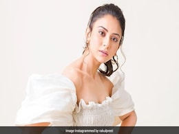 A Vision In White. That Would Be Rakul Preet Singh A Vision In White. That Would Be Rakul Preet Singh