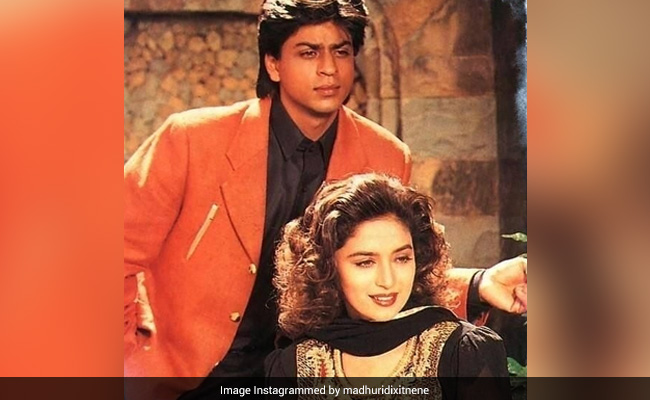 Guess Which "Memorable" Film These Pics Of Shah Rukh Khan And Madhuri Dixit Are From