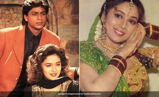 When Madhuri Dixit Aced The Volume Blowout Hair Trend 27 Years Ago