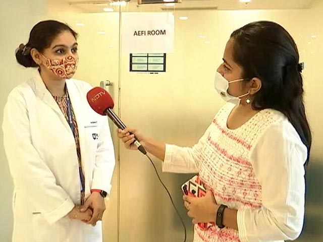 People In 45 And Above Age Group Say Relieved After First Vaccine Jab