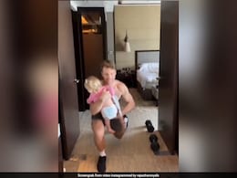 Watch: Rajasthan Royals' Jos Buttler Gets A Helping Hand From Adorable Daughter While Exercising Watch: Rajasthan Royals' Jos Buttler Gets A Helping Hand From Adorable Daughter While Exercising