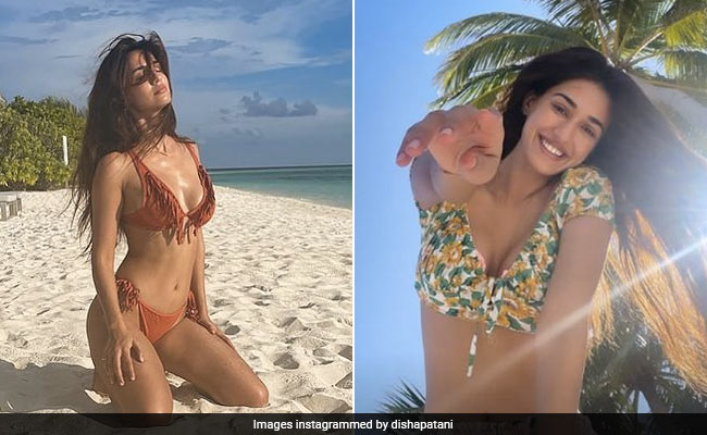 In Fringe Bikinis And Floral Crop Tops, Disha Patani's Maldives Style Screams Summer