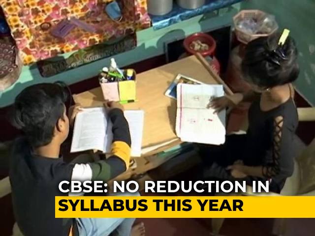 Students, Parents Concerned After CBSE To Retain Full Syllabus For New Session
