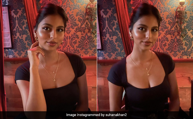 Trust Suhana Khan To Make Us Ditch A Classic LBD For A Stylish Black Top