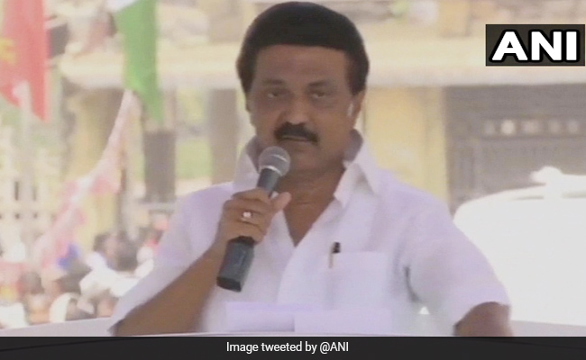 "I Am MK Stalin": DMK Leader's Message After Tax Raids On Son-In-Law