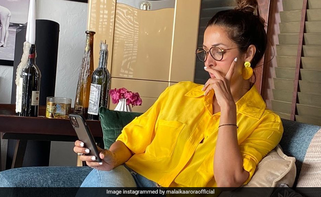 Malaika Arora's Work From Home Scene Looks Like This