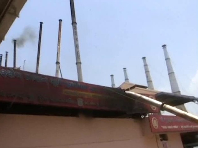 COVID-19: Chimney Of Surat Crematorium Bends Due To Overheating