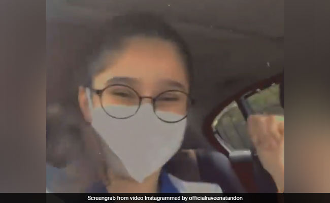 Raveena Tandon's Daughter Rasha's Fun Car Ride With Dad Anil Is A "Normal Feature At Thadani Household"