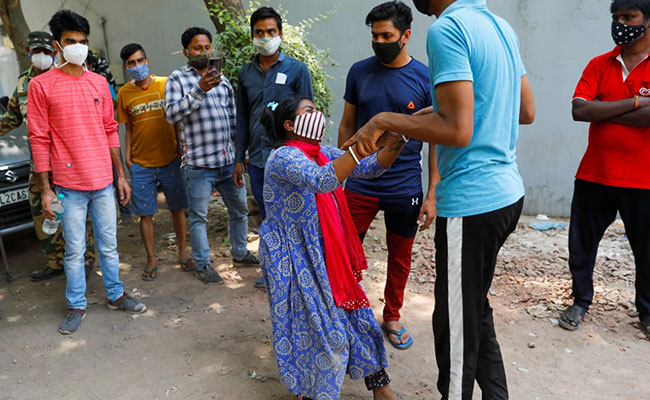 In Delhi, She Fell To Knees And Begged For Oxygen