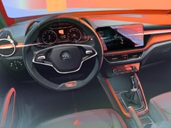 New-Gen Skoda Fabia Cabin Revealed In Sketch