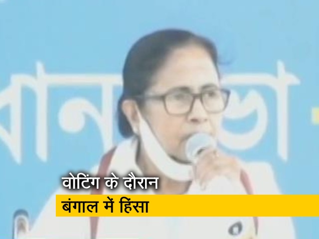 कूचबिहार: ममता बनर्जी ने लगाया अमित शाह पर साजिश रचने का आरोप, मांगा इस्तीफा