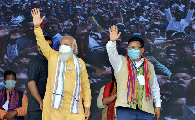 PM Modi Urges Militants To Surrender, Work Towards <i>''Atmanirbhar</i> Assam''