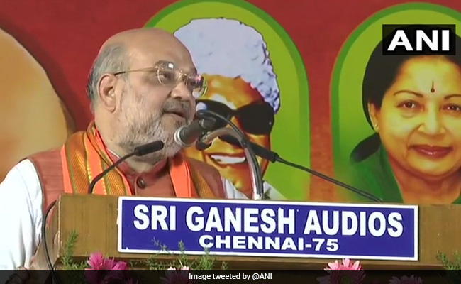 "Surprised Stalin Is Speaking Against Corruption": Amit Shah In Tamil Nadu