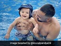 Krunal Pandya, Nephew Agastya Have A Laugh At "Daddy Pandya". See Pics