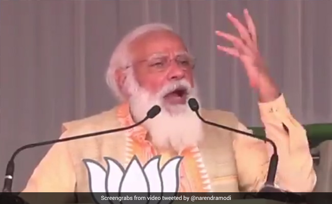 "Not <i>Mahajot</i> (Grand Alliance), <i>Maha Jhoot</i>": PM's Dig At Assam Congress