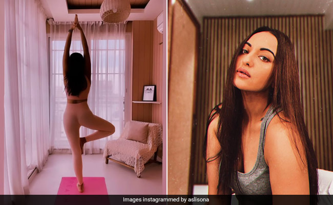 No Lazy Sunday For Sonakshi Sinha As She Serves Fitness And Style Goals