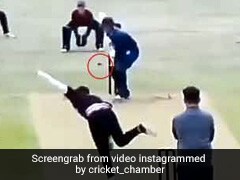 गेंदबाज ने डाली ऐसी खतरनाक Swing, बाहर से सीधे Stumps में घुसी गेंद - 40 लाख बार देखा गया Video