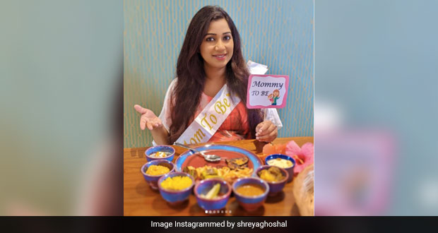 Mommy-To-Be Shreya Ghoshal's 'Online' Baby Shower Included Lavish Bengali 'Ghar Ka Khaana'