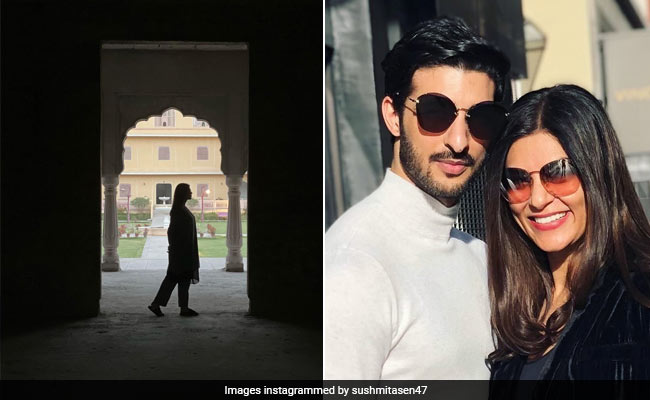 On Sushmita Sen's Silhouette Pic, A Special Mention For Beau Rohman Shawl