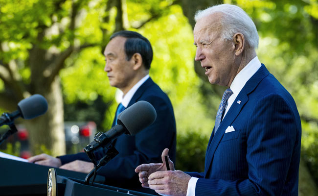US, Japan Show United Front On China In Biden's First Summit