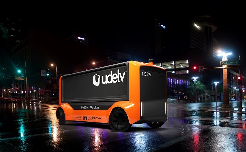 Intel's Mobileye Teams With Startup Udelv On Automated Delivery