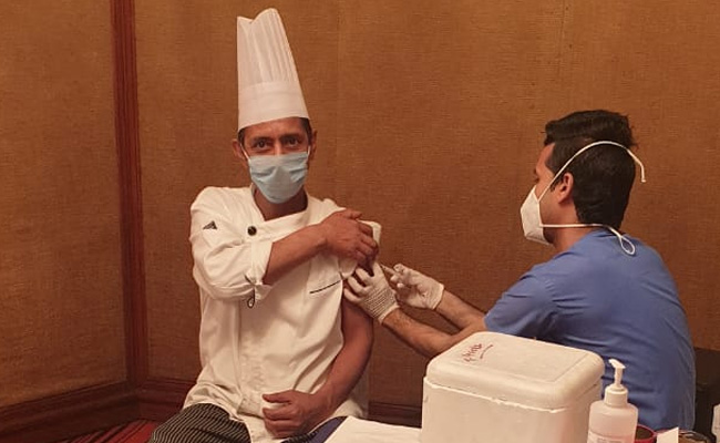 Workplace Vaccination Begins In Delhi On First Day Of PM's <i>"Tika Utsav"</i>