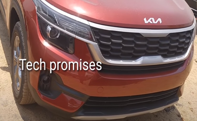 2021 Kia Seltos Spotted At A Dealership Stockyard