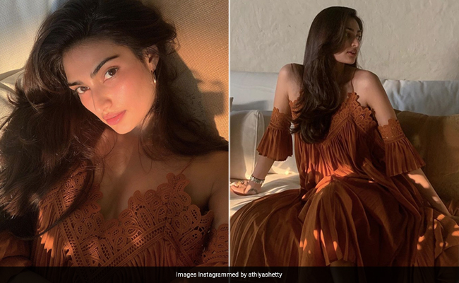 Athiya Shetty Catches Beautiful Sunsets In Equally Beautiful Maxis