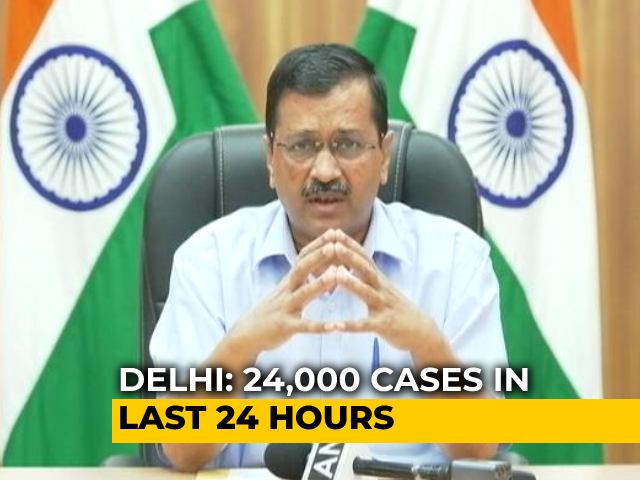24,000 Cases In Delhi Today, Short On Oxygen, Beds: Arvind Kejriwal