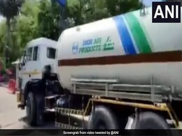 Green Corridor Set Up For Truck Carrying Medical Oxygen To Delhi Hospital Green Corridor Set Up For Truck Carrying Medical Oxygen To Delhi Hospital