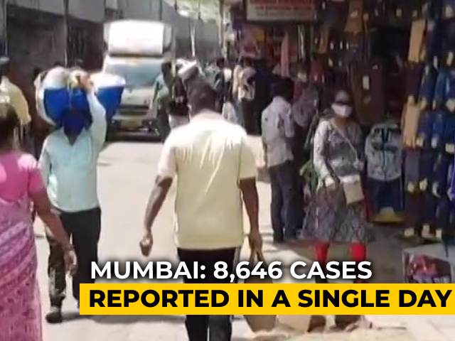 Mumbai Reports Highest One-Day Covid Cases Spike