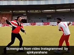 Ranveer Singh की बॉल पर रहाणे ने यूं लगाया द्रविड़ वाला शॉट, IPL 2021 से पहले Video वायरल