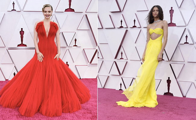 Oscars 2021: Amanda Seyfried To Zendaya, The Red Carpet Looks We Loved