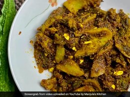 Less Bitter And More Tasty, Try This Crispy Fried Karela And Onion Sabzi