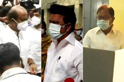 Rajinikanth, Kamal Haasan, P Chidambaram, MK Stalin Vote Early In Today's Polls Rajinikanth, Kamal Haasan, P Chidambaram, MK Stalin Vote Early In Today's Polls