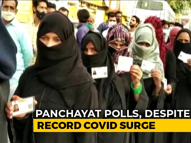 UP Rural Polls Begin Amid Covid Surge, 3 Crore Eligible To Vote On Day-1
