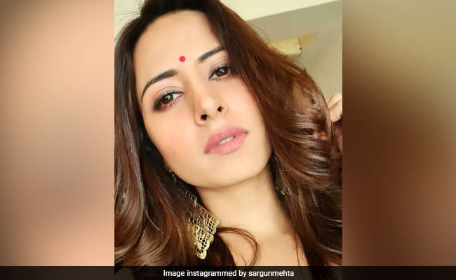 If You Can Look Away From Sargun Mehta's "<I>Laal Bindi</i>," Read Her Caption