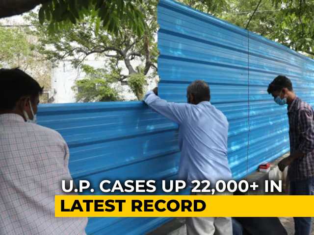 Lucknow's 'Cover Up' Move After Dramatic Videos Of Crematorium Amid Covid