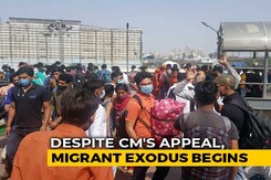 Rush Of Migrants At Inter-State Bus Station In Delhi Rush Of Migrants At Inter-State Bus Station In Delhi