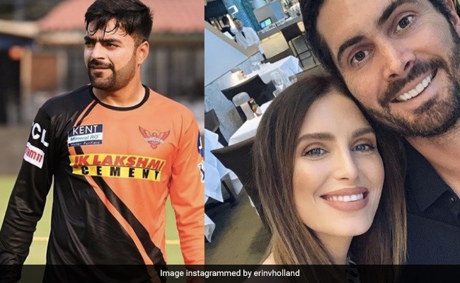 KKR से मैच से पहले राशिद खान ने कहा हैदराबाद जीतेगी, तो बेन कटिंग की बीवी ने दिया ऐसा जवाब