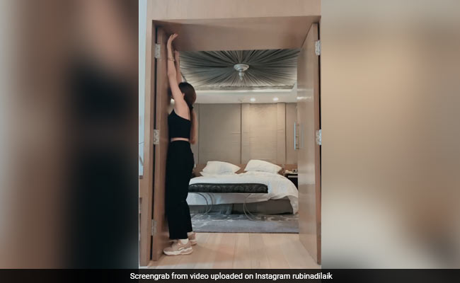 रुबिना दिलैक बना रही थीं Dont Rush चैलेंज का अपना वर्जन, धड़ाम से गिरीं- देखें Video