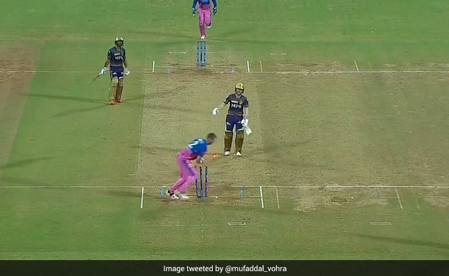 RR vs KKR: बिना एक भी गेंद खेले OUT हुए इयोन मोर्गन, गलफहमी में रन लेने के लिए क्रीज छोड़ भागे..देखें Video