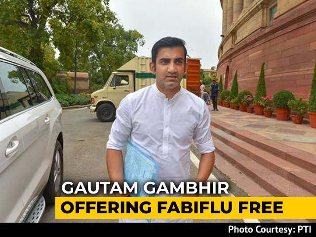 'Get Anti-Covid Fabiflu For Free': Gautam Gambhir To East Delhi Residents